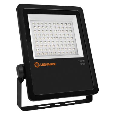 LEDVANCE Proiettore LED: per polo/parete/pavimento, FLOODLIGHT ASYMMETRIC / 150 W, 220…240 V, Cool White, 4000 K, materiale del corpo: aluminum, IP65 product photo Photo 01 3XL