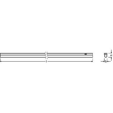 LINEAR LED 1200 14W/3000K230V IP20 LEDVO product photo Photo 03 3XL