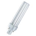 OSRAM DULUX® D / Lampada fluorescente compatta, senza alimentatore integrato: G24d-2, 18 W, LUMILUX INTERNA, 2700 K product photo