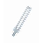 OSRAM DULUX® S / Lampada fluorescente compatta, senza alimentatore integrato: G23, 9 W, LUMILUX Cool White, 4000 K product photo