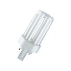 OSRAM DULUX® T PLUS / Lampada fluorescente compatta, senza alimentatore integrato: GX24d-1, 13 W, LUMILUX Cool White, 4000 K product photo