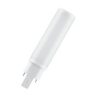 OSRAM DULUX® D/E LED HF & AC MAINS / Tubo LED: G24q-2, Lunghezza: 141 mm, 7 W, opaco, Warm White, 3000 K product photo