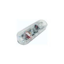 Dimmer max. 150W da tavolo bianco con pulsante per lampade incandescenza, alogene, CFL, LED product photo