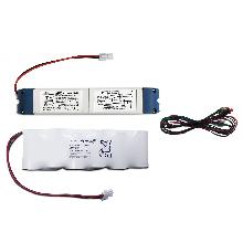 Kit emergenza per LED 7-20W 230Vac autonomia 1-2 ore con batterie 7,2V - 4Ah a pacchetto product photo