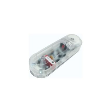 Dimmer max. 150W da tavolo trasparente con pulsante per lampade incandescenza, alogene, CFL, LED product photo Photo 01 3XL