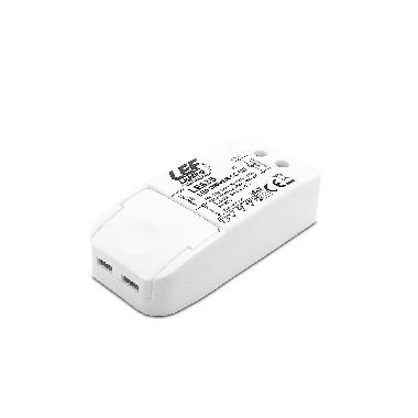 Alimentatore Driver LED 350mA 9-18Vdc 6W corrente costante 81mm x 39mm x 22mm IP20 ON/OFF product photo Photo 01 3XL