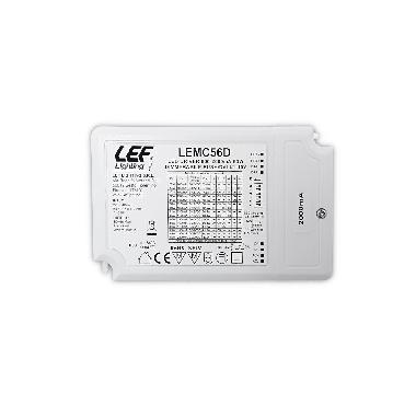 Alimentatore Driver LED 800-2000mA 33-61W multicorrente costante IP40 dimmerabile DALI/PUSH/1-10V product photo Photo 02 3XL