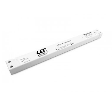Alimentatore Driver LED 24Vdc 75W 3125mA tensione costante ON/OFF SLIM 304mm x 30mm x 17mm IP20 product photo Photo 01 3XL