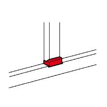 DLP- Derivazione piana canale 105X65 Alu product photo