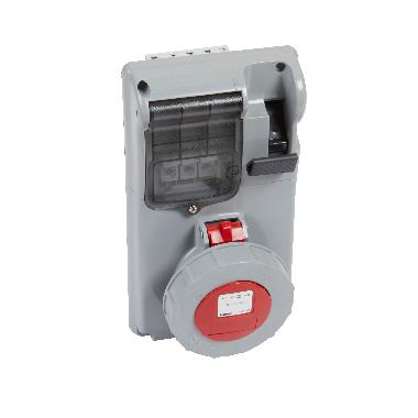 Presa interb comp quad IP55 32A 3P+T 400V product photo Photo 01 3XL