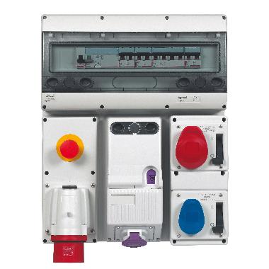 Presa interb supercompatta IP44 3P+N+T 400V product photo Photo 01 3XL