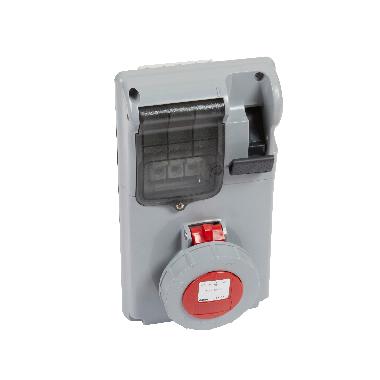 Presa interb comp quad IP55 16A 3P+T 400V product photo Photo 01 3XL