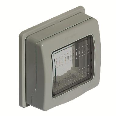 Flangia supercompatta per 1 presa 16A product photo Photo 01 3XL