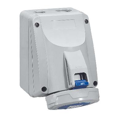 Presa fissa 90 gradi IP67 16A 2P+T 220V product photo Photo 01 3XL