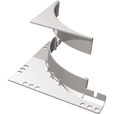 Passerella PVC-Acc.di derivazione a T H75 product photo Photo 01 3XL