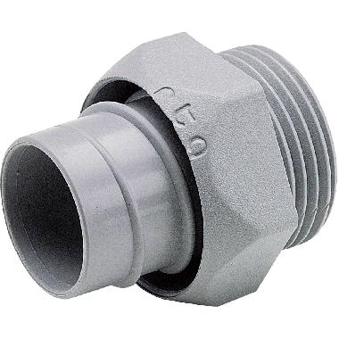 MG NYLON-Raccordo plast PG9 D=10 grigio product photo Photo 01 3XL