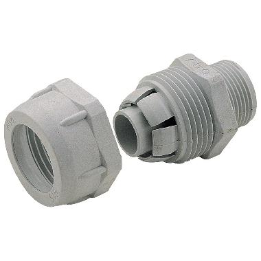 UNIVERSALI-Raccordo plast PG29 D=27 grigio product photo Photo 01 3XL