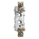 BASE C/CTX T000/T00 1P 100A VIS/RAIL product photo