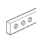 BARRE CUIVRE A TROUS12X4MM product photo