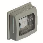 Flangia supercompatta per 1 presa 16A product photo