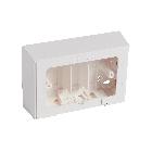 DLP-Scatola p. apparecchi 3 mod bianco product photo