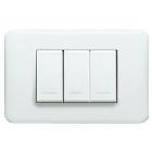 Vela Basic - Placca bianco classico 6M product photo
