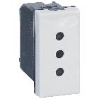 Vela bianca - presa 2P+T 10A 250V product photo