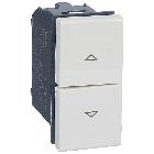 Vela bianca - 2 pulsanti NO interbloccati product photo