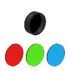 Kit filtri colorati Ago  Marrone product photo