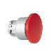 Pulsante met. fungo 40mm rosso impulso product photo Photo 01 2XS