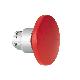 Pulsante met. fungo 60mm rosso impulso product photo Photo 01 2XS