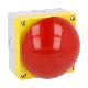 Puls. palmo rosso sgancio trazione 2nc product photo Photo 01 2XS