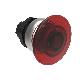 Pulsante fungo 40mm rosso luminoso product photo Photo 01 2XS
