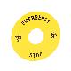 Disco plast. 90mm emergency-stop product photo Photo 01 2XS
