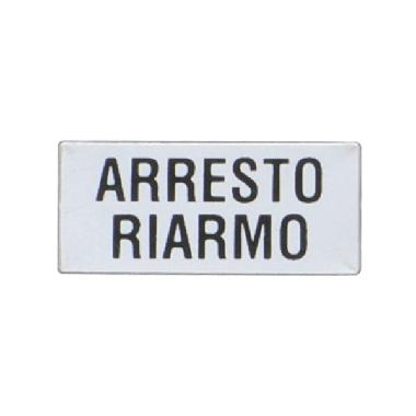 Etichetta arresto riarmo product photo Photo 01 3XL