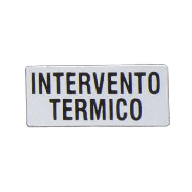 Etichetta intervento termico product photo Photo 01 3XL