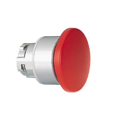 Pulsante met. fungo 40mm rosso impulso product photo Photo 01 3XL