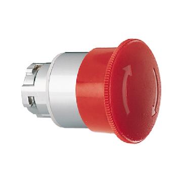 Pulsante met.fungo 40mm rosso sb. rotaz. product photo Photo 01 3XL