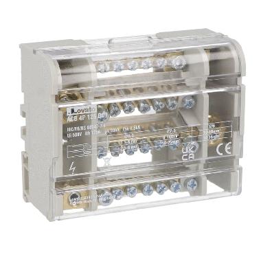 Ripartitore di Potenza 4P 125A 7 Conn. product photo Photo 01 3XL