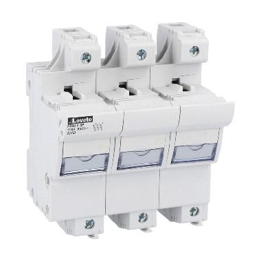 Portafusibili sezionabili 3p 22x58 product photo Photo 01 3XL