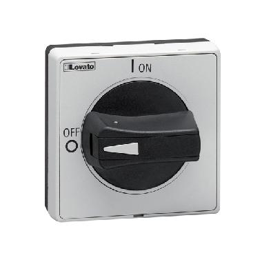 Maniglia nera sel.sporgente lucch. ip65 product photo Photo 01 3XL