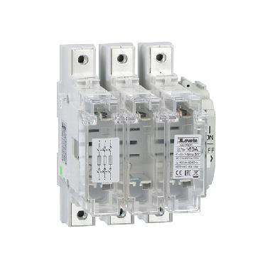 Sezionatore 3p con portaf.nh ac21a 160a product photo Photo 01 3XL