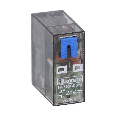 Rele' miniaturizzato 2sc 8a 24vdc +led product photo Photo 01 3XL