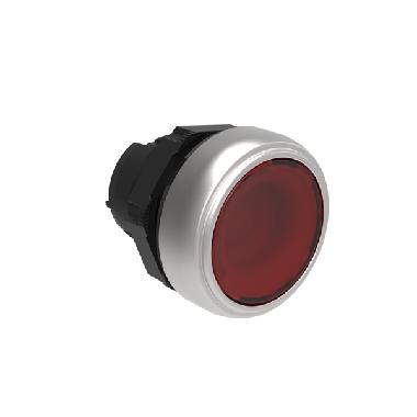 Pulsante luminoso rasato rosso product photo Photo 01 3XL