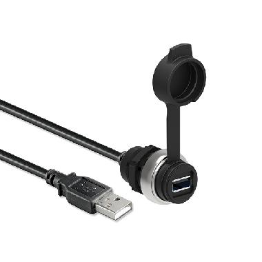 Interfaccia usb 3.0 a/a con cavo 1 metro product photo Photo 01 3XL