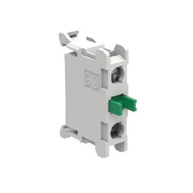 Contatto aux 1no att.vite mont. fondo product photo Photo 01 3XL