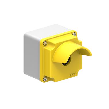 Pulsant. met. grigio/gialla 1 foro prot. product photo Photo 01 3XL