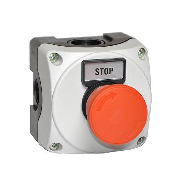 Pulsantiera grigia+pul.fungo rotaz. product photo Photo 01 3XL