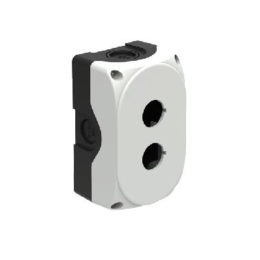 Pulsantiera grigia 2 operatori product photo Photo 01 3XL