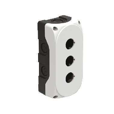 Pulsantiera grigia 3 operatori product photo Photo 01 3XL